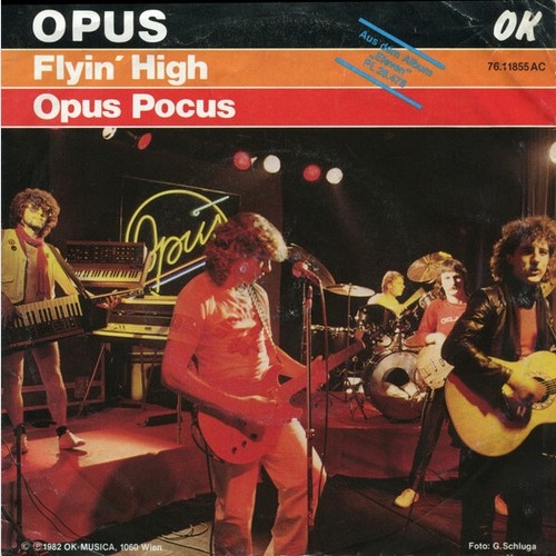 Opus - Flyin' High (7", Single)