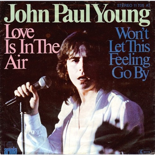John Paul Young - Love Is In The Air (7", Single)