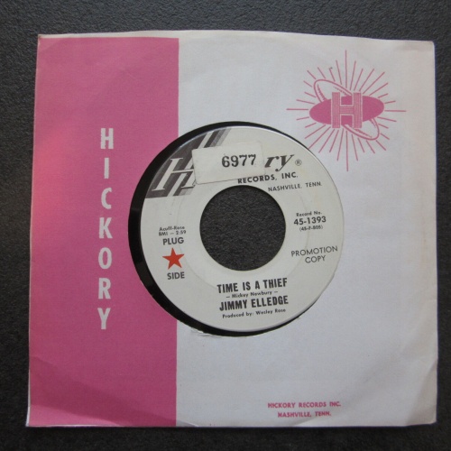 Single / Jimmy Elledge – Time Is A Thief / Promo /