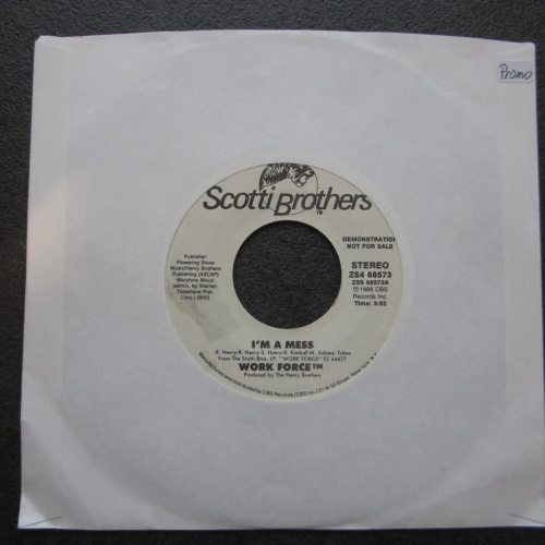 Single / Work Force – I'm A Mess / Promo /