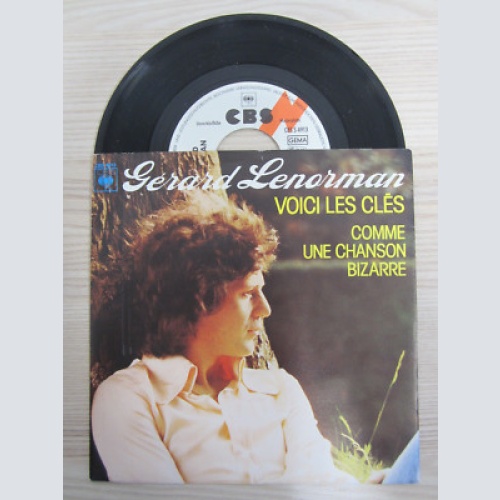 Single /  Gérard Lenorman – Voici Les Clés  / MUSTERPLATTE /  RAR /  1976 /
