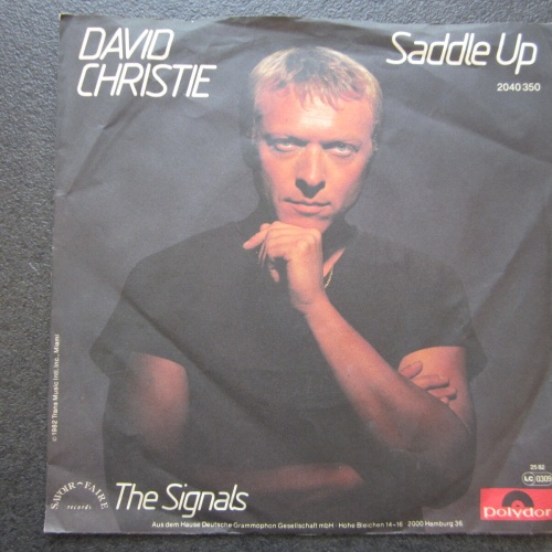 Single / David Christie – Saddle Up / DE PRESS /