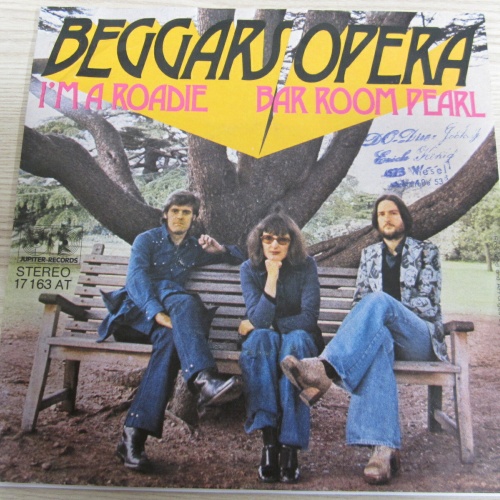 Single /  Beggars Opera ?– I'm A Roadie / Bar Room Pearl   /   RARITÄT /