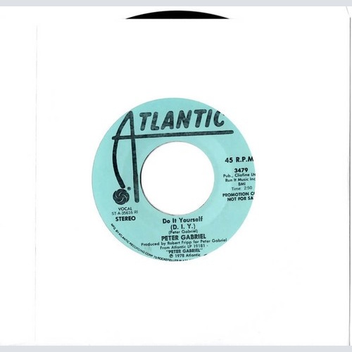 Peter Gabriel - Do It Yourself (D.I.Y.)  (7", Mono, Promo, RI )