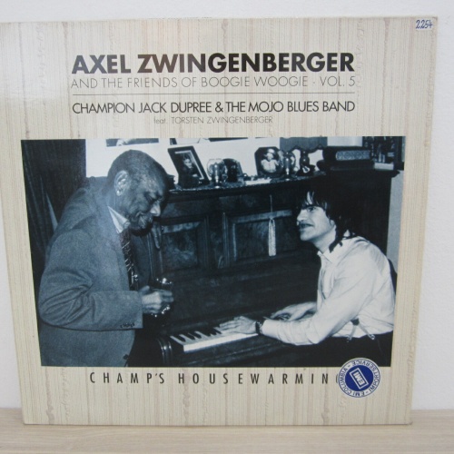 LP / AXEL ZWINGENBERGER - THE MOJO BLUES BAND / RARITÄT /
