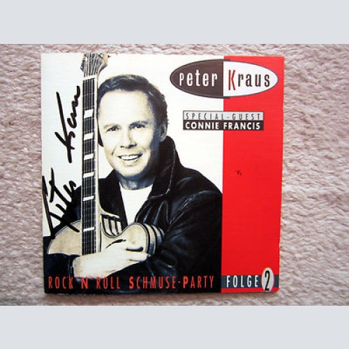 CD / PETER KRAUS / MIT ORIG.AUTOGRAMM / ROCK ROLL SCHMUSE PARTY / RAR / 1992 /
