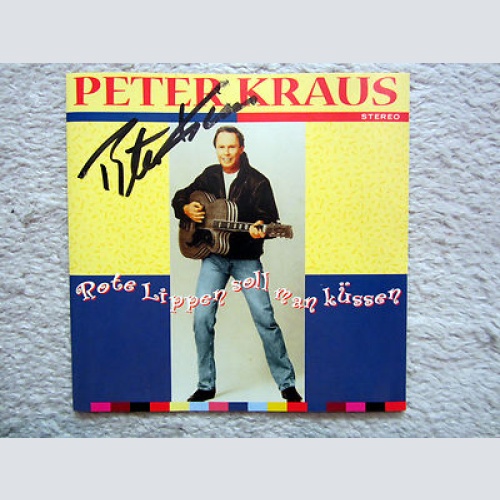 CD / PETER KRAUS / MIT ORIG.AUTOGRAMM / ROTE LIPPEN SOLL MAN KÜSSEN / AUSTRIA