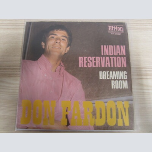 Single /  Don Fardon ?– Indian Reservation  / DE PRESS / 1968 / RAR /