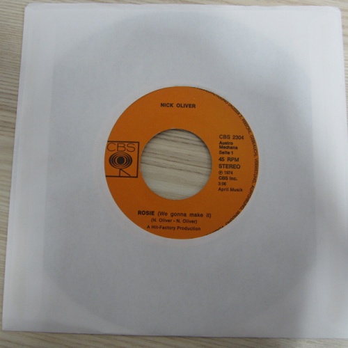 Single /  Nick Oliver  ?– Rosie (We Gonna Make It)  /  AUT  PRESS  / RAR /