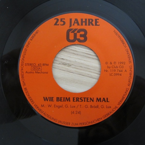 Single / Various ?– 25 Jahre Ö3 Wie Beim Ersten Mal  /  AUT  PRESS  / RAR /