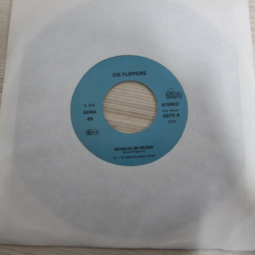 Single / Die Flippers ?– Moskau Im Regen    /  DE  PRESS  / RAR /