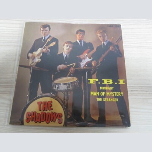 EP Single /    The Shadows ?– F.B.I. / FRANCE PRESS / RAR / 1961 /