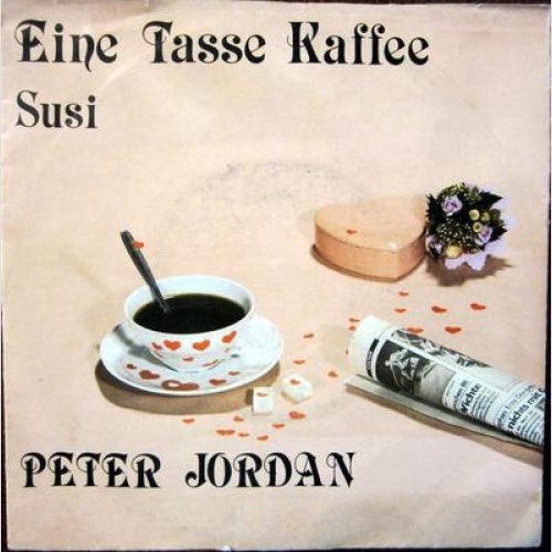 Single / Peter Jordan  – Eine Tasse Kaffee  /