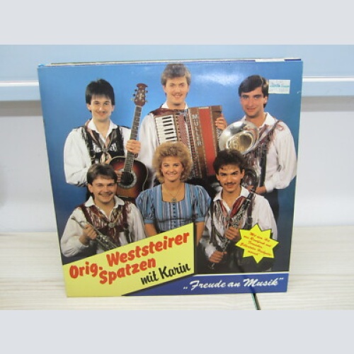 LP / Orig. Weststeirer Spatzen mit Karin - Freude an    / AUSTRIA / RARITÄT /