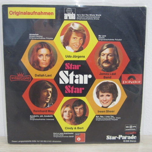 Single / Melodie Star-Parade - PROMO - Peter Alexander,  / DE PRESS  / RAR /