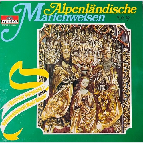 Osttiroler Viergesang & Volkmusikquintett Manfr. Schuler* - Alpenländische Ma...
