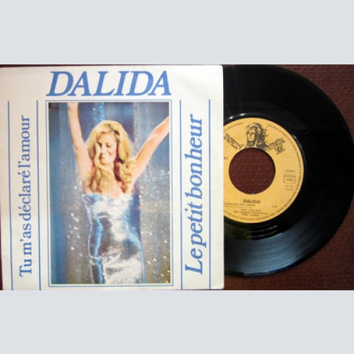 Single / DALIDA / SCHLAGER / RARITÄT / FRANCE PRESSUNG /