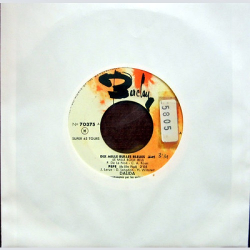 EP Single / DALIDA / SCHLAGER / RARITÄT / BARCLAY / 1961 /