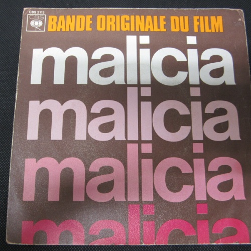 Single / Fred Bongusto – Bande Originale Du Film Malicia / France  PRESS-RAR /
