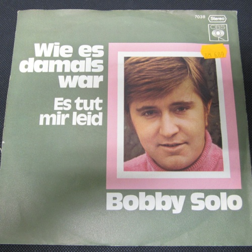 Single /  Bobby Solo ‎– Wie Es Damals War    / DE PRESS-RAR /