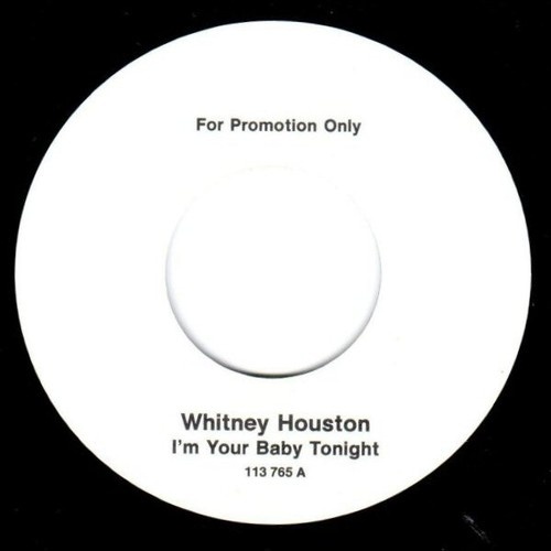 Whitney Houston - I'm Your Baby Tonight (7", Single, Promo)