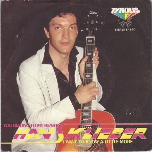 Hans Klieber - You Belong To My Heart (7", Single)