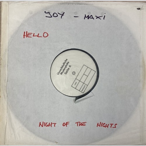 Joy (9) - Hello (12", Maxi, TP)