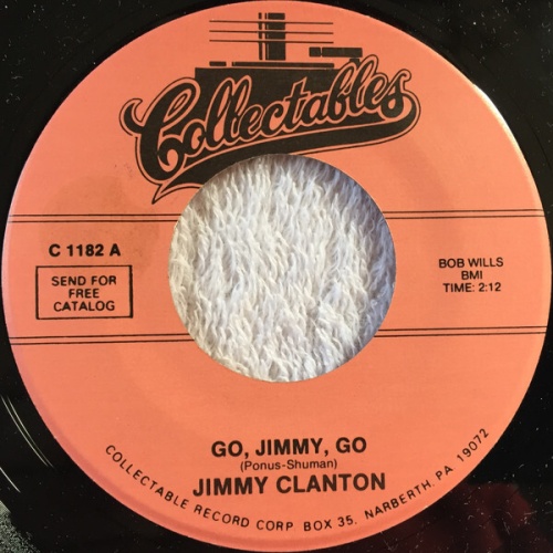 Jimmy Clanton - Go, Jimmy, Go (7", Single, RE)