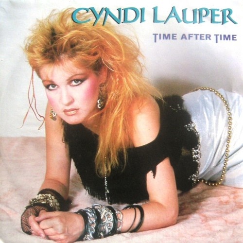 Cyndi Lauper - Time After Time (7", Single, Lar)