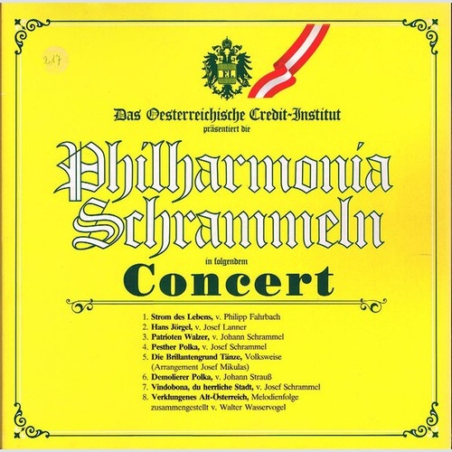 Philharmonia Schrammeln* - Das Oesterreichische Credit-Institut Präsentiert D...
