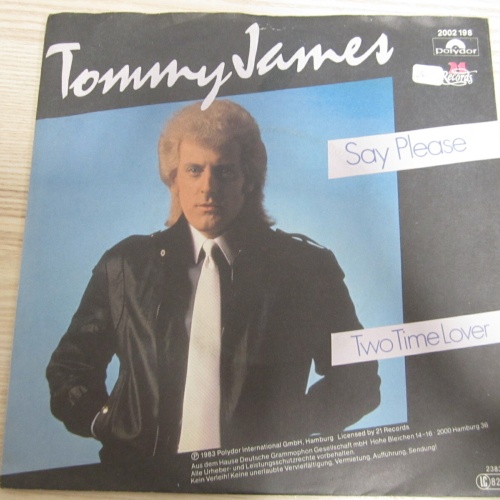Single /   Tommy James – Say Please   / DE  Press / RAR /