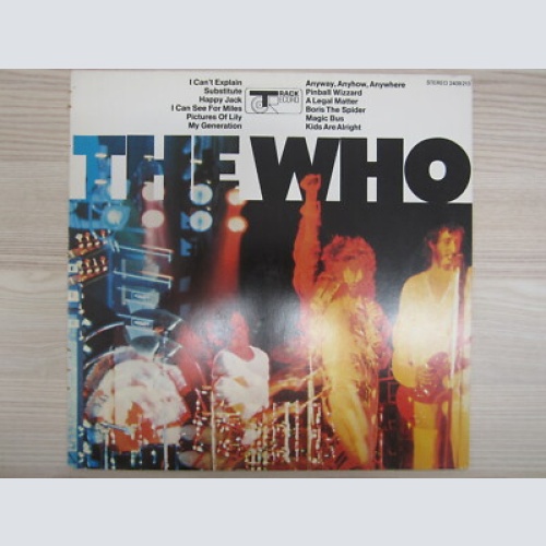 LP /  The Who ?– The Who / TESTPRESSUNG / MUSTER / PROMO / RAR /
