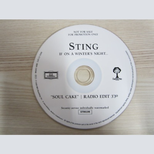 CD / STING----IF ON A WINTER'S NIGHT    / PROMO / MUSTER / RARITÄT /