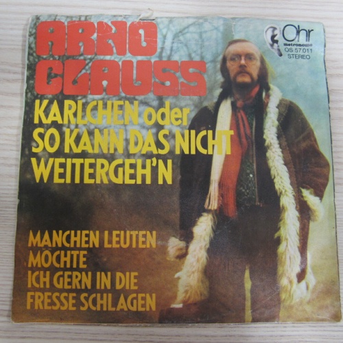 Single /  Arno Clauss ?– Karlchen Oder So Kann Das Nicht Weitergeh'n / OHR REC./
