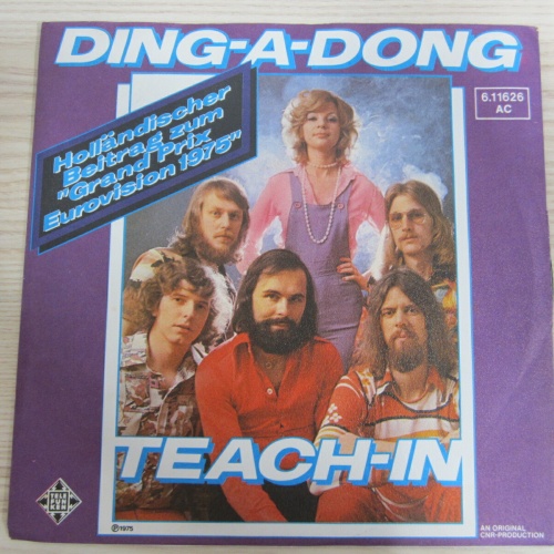 Single /   Teach-In ?– Ding-A-Dong / TELEFUNKEN 6.11626 / DE PRESS / RAR /