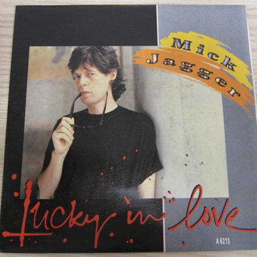 Single / Mick Jagger ?– Lucky In Love  / CBS 6213  / NL PRESS / RAR /