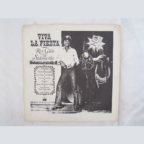 Single / REX GILDO IN SÜDAMERIKA / SONDERAUFLAGE / TOP RARITÄT / MEDLEY /