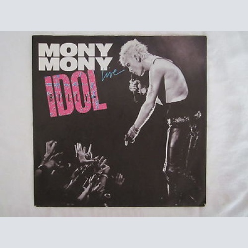Single / BILLY IDOL / LIVE  / 1987 / MONY MONY / RARITÄT /