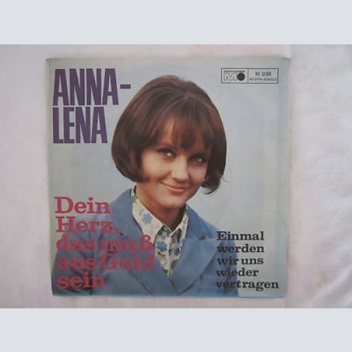 Single / ANNA LENA / 1967 / SCHLAGER / RARITÄT /