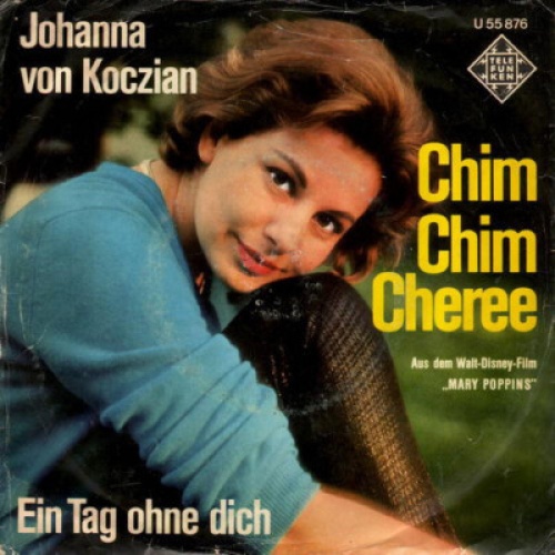 Johanna von Koczian - Chim Chim Cheree (7", Single)