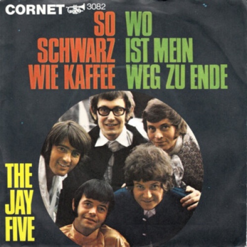 The Jay Five - So Schwarz Wie Kaffee (7", Single)