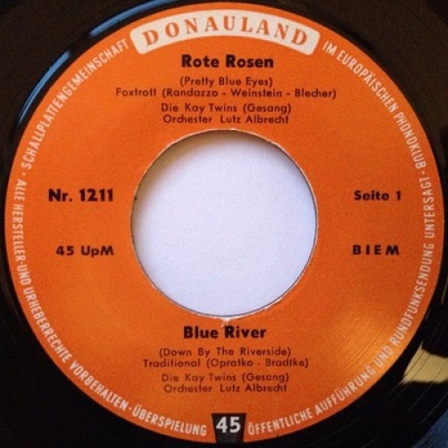 Die Kay Twins* / Rockie Jackson - Rote Rosen / Blue River / Moonlight / Alle ...