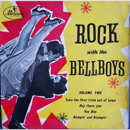 Freddie Bell & The Bell Boys - Rock With The Bellboys Volume Two (7", EP, Mono)