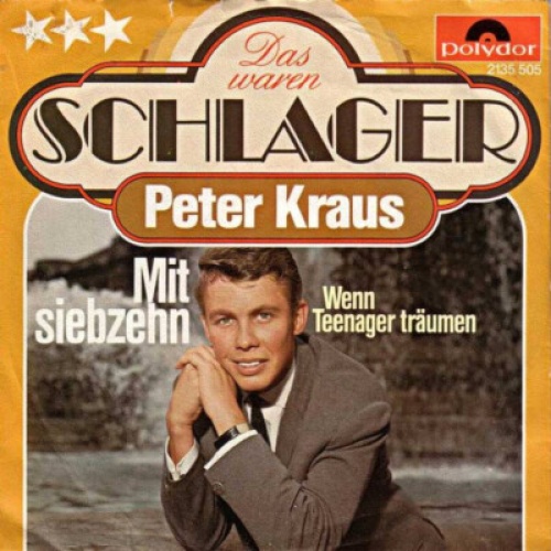 Peter Kraus - Mit Siebzehn (7", Single, RE)