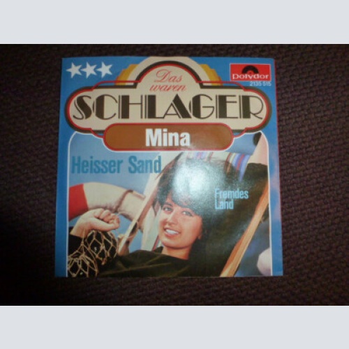 Mina (3) - Heisser Sand / Fremdes Land (7")