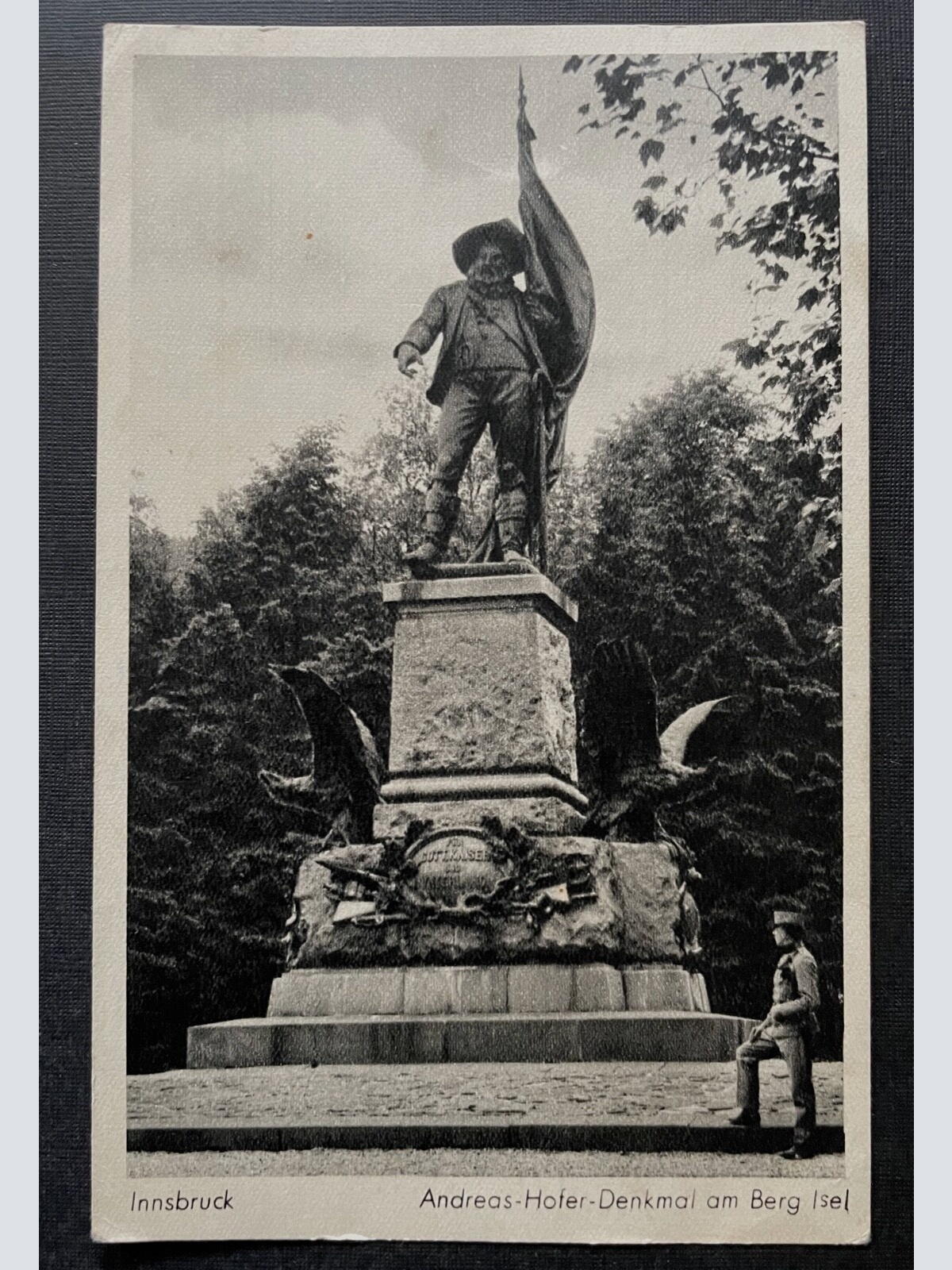 Innsbruck Andreas Hofer Denkmal Berg Isel Statue Tirol Österreich 402174 TH A