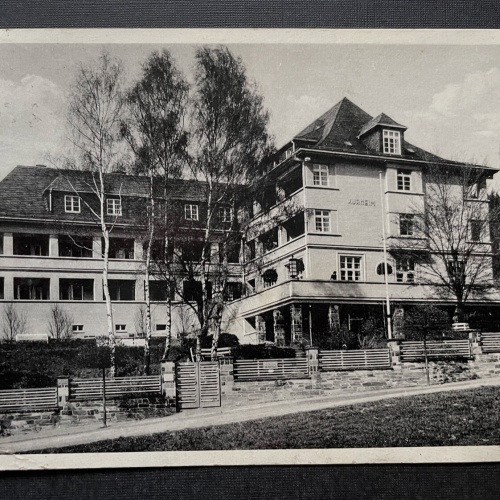 Kurheim Reichsbahn Bad Elster Gebäude Haus Sachsen Deutschland 402179 TH A