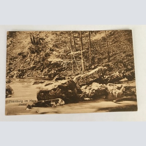 AK, Sachsen, Jisenburg, Harz, Jisetal, Landschaft (40051 BW)