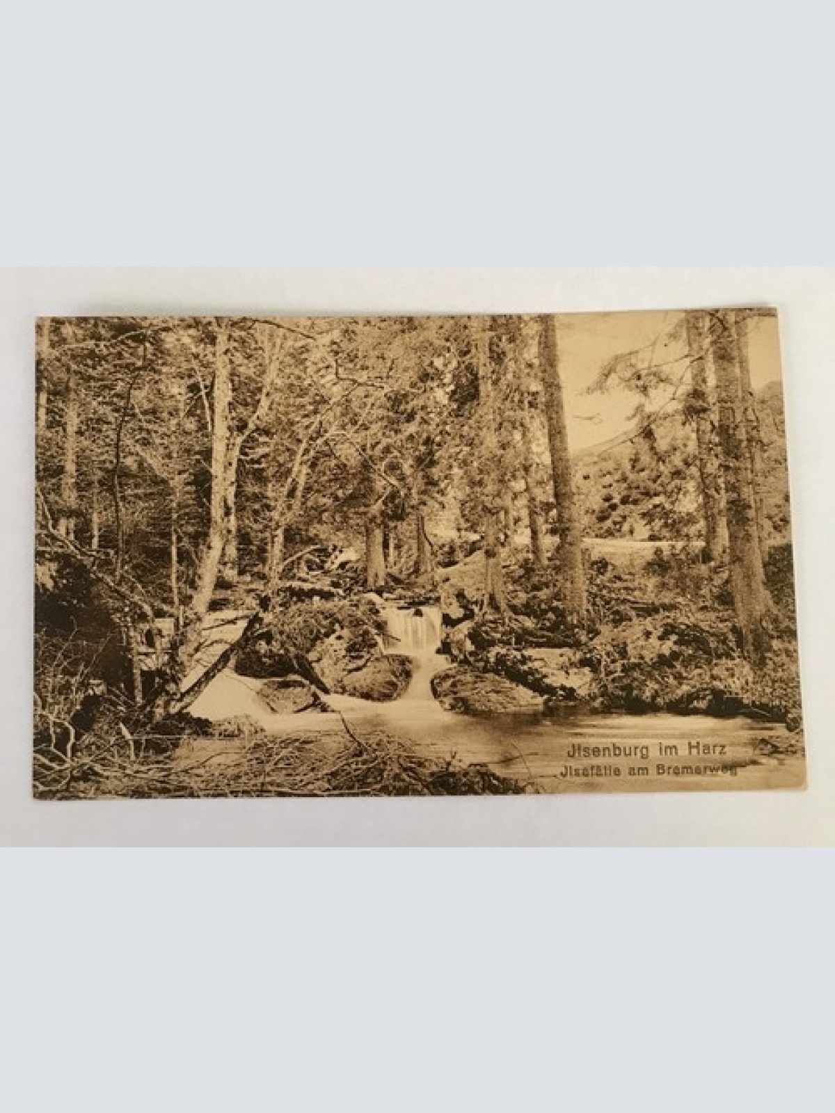 AK, Sachsen, Jisenburg, Harz, Bremerweg, Jisefälle (40049 BW)