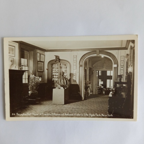Reception Hall, Franklin D.Roosevelt, New York 20365 GR